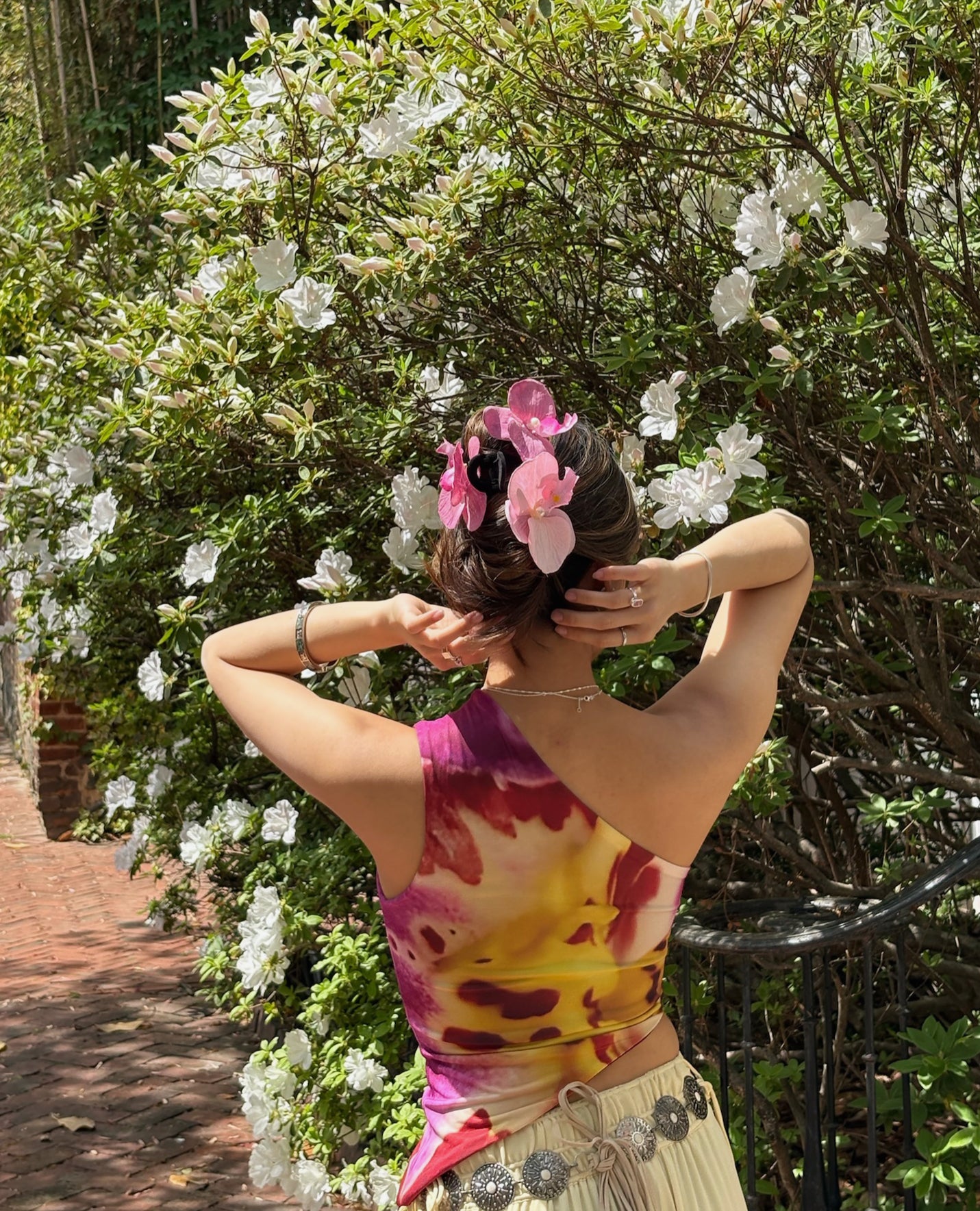 Orchid Hair Clip