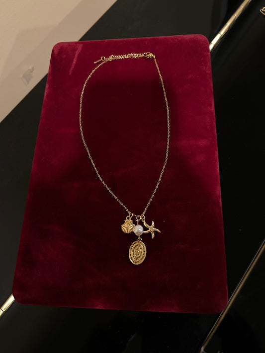 Beachy Charm Necklace