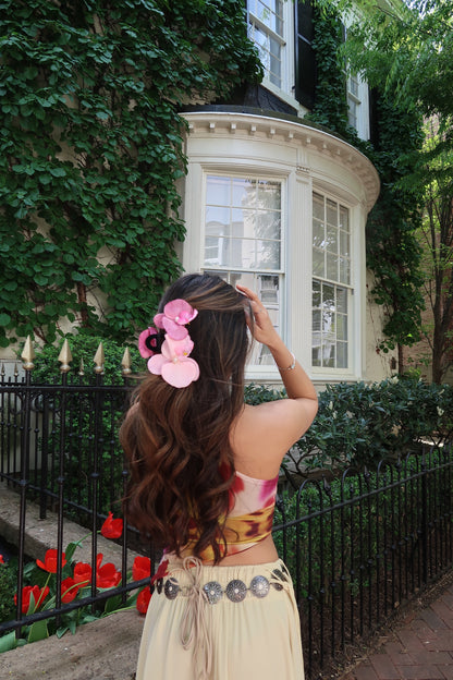 Orchid Hair Clip