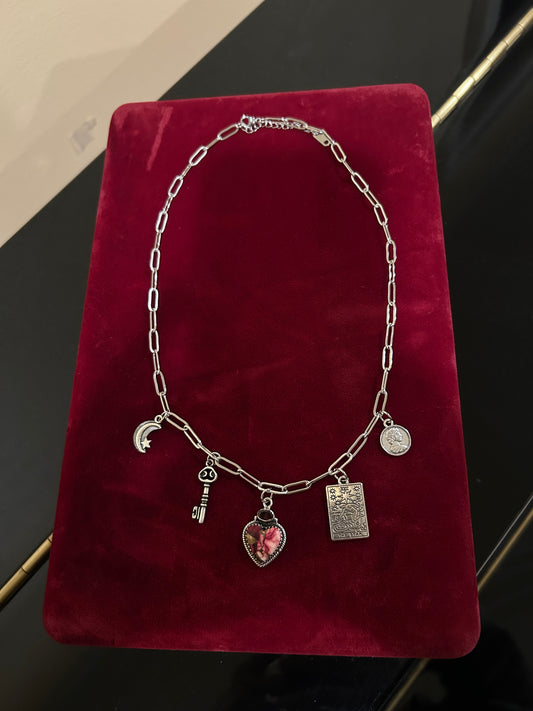 Heart Throb Charm Necklace